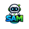 SAM logo — WhatsApp reminder assistant